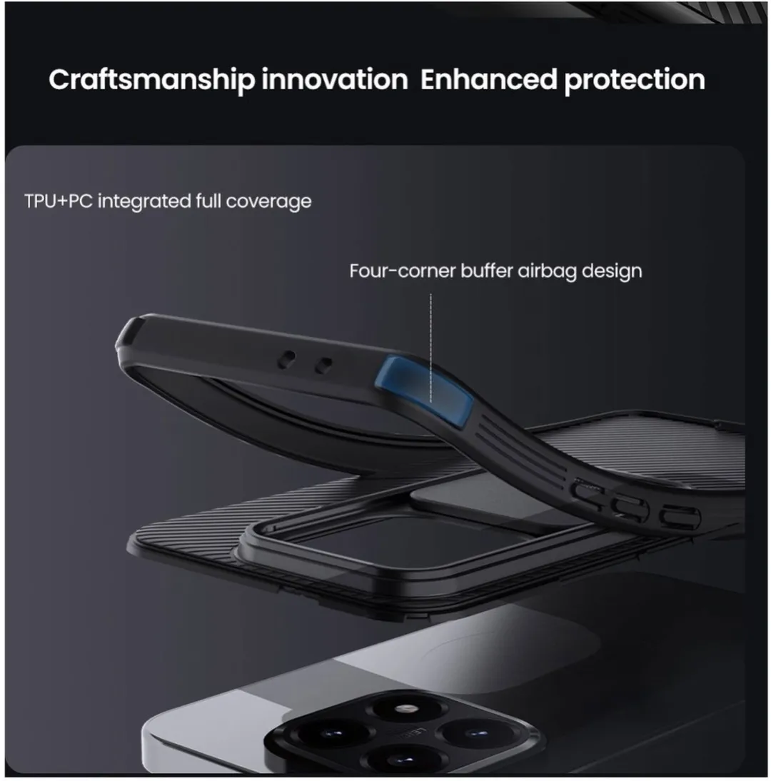 Nillkin CamShield Pro Hoesje Xiaomi 15T - Zwart
