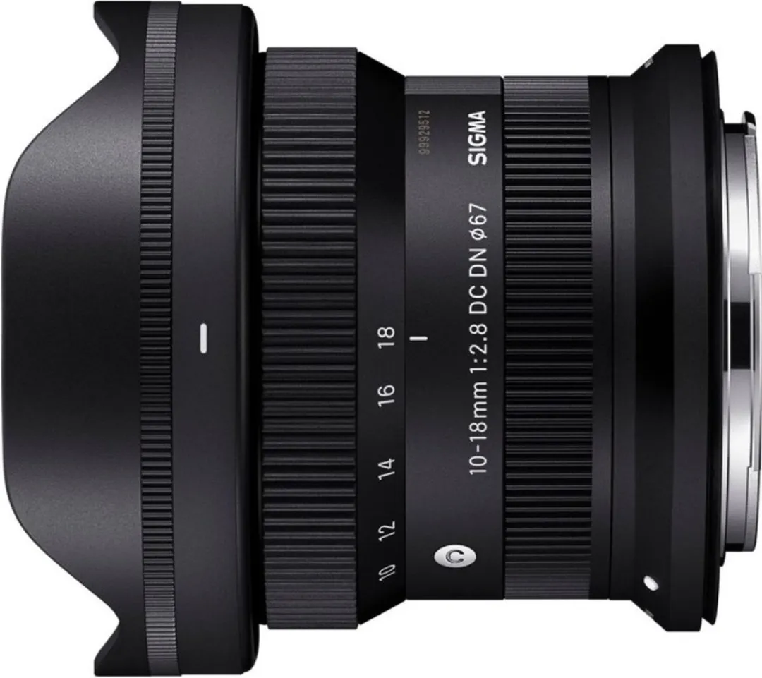 Sigma 10-18mm f/2.8 DC DN RF Lens - 67mm