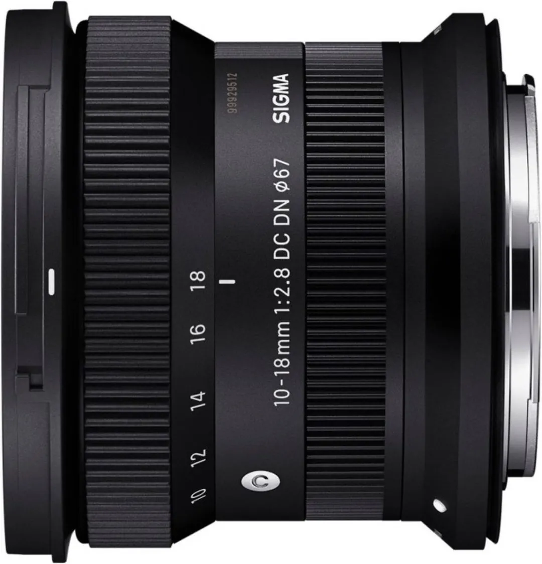 Sigma 10-18mm f/2.8 DC DN RF Lens - 67mm