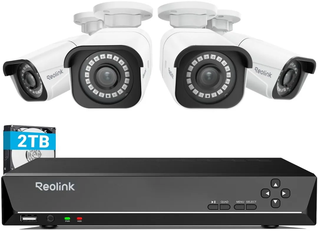 Reolink RLK8-800B4 4K Beveiligingscamera Systeem