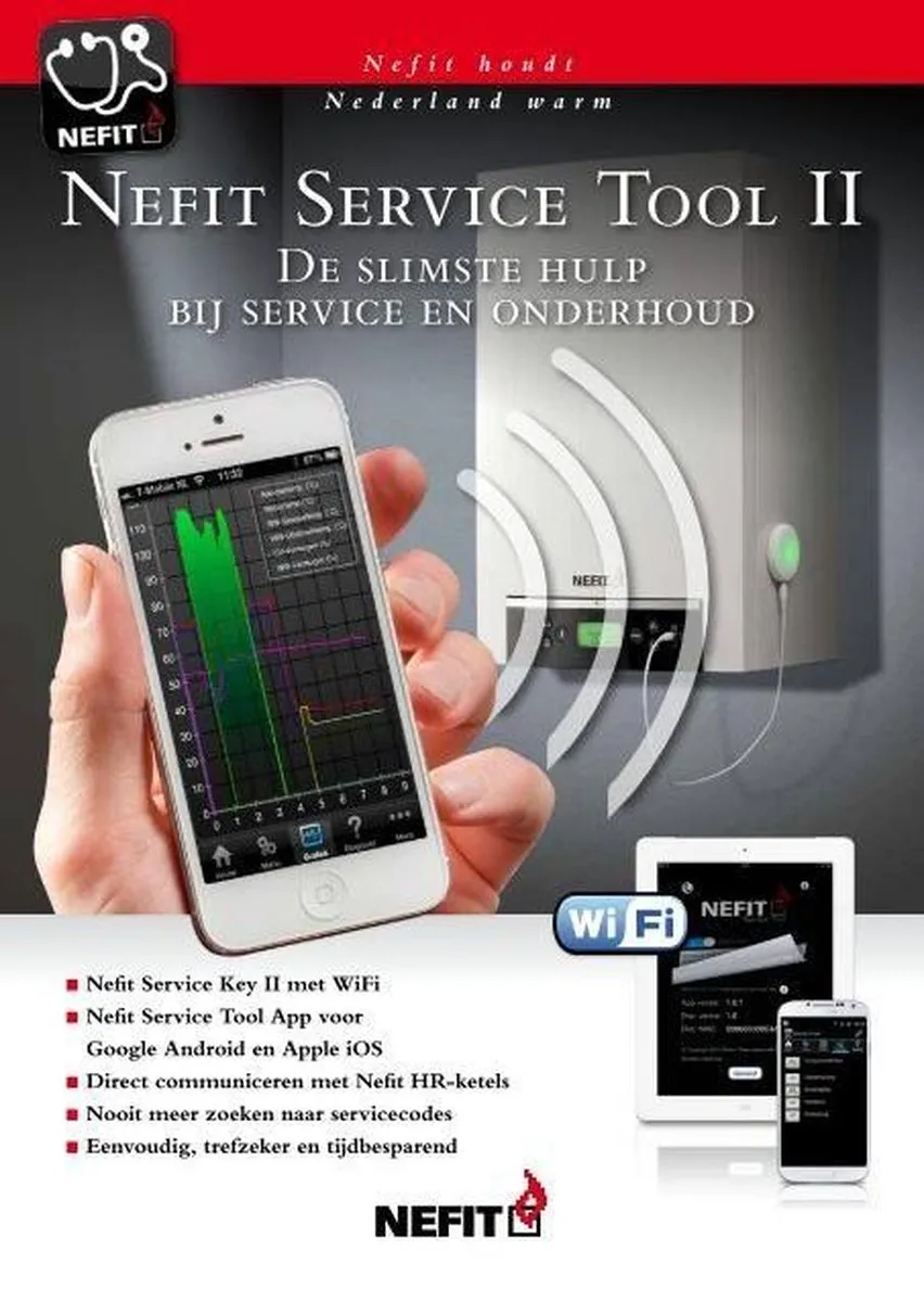 Nefit Div. Onderdelen Service Key II