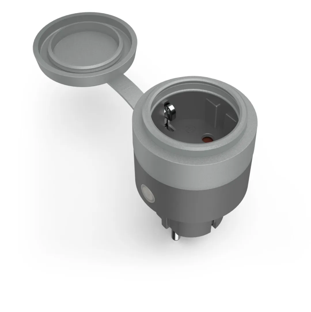 Hama Wi-Fi Stopcontact Buiten 10A 2300W - Grijs