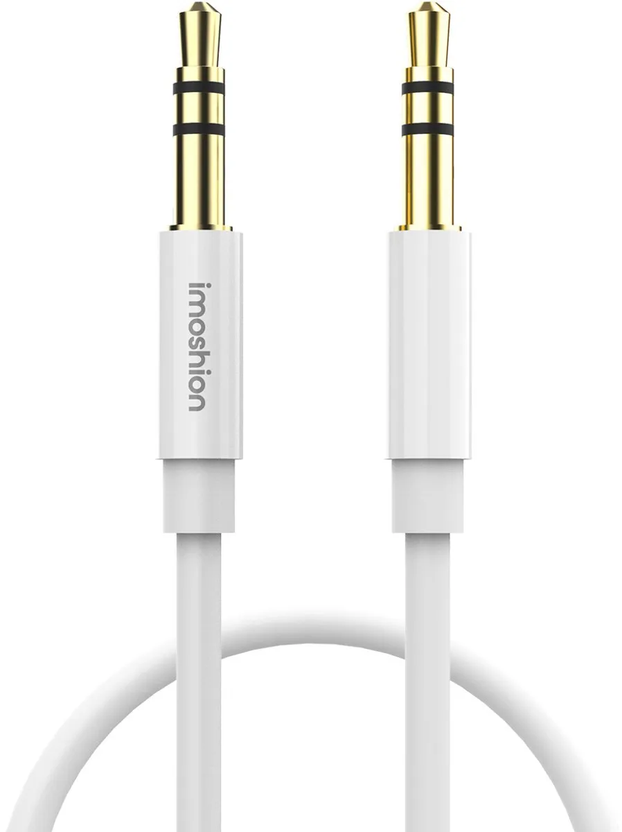 imoshion AUX Kabel SH00066061 - 1m 3.5mm Jack Wit