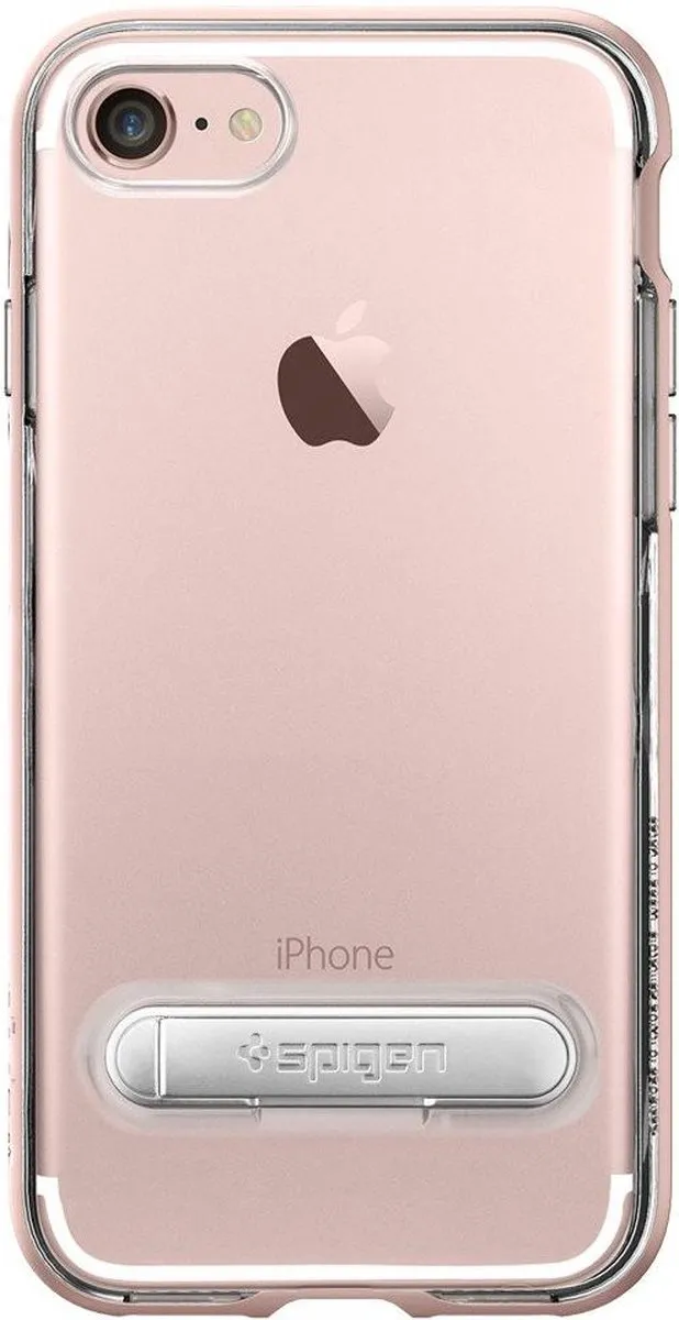 Spigen Crystal Hybrid Hoesje iPhone 7/8 - Roze Goud - afbeelding 6 van 6