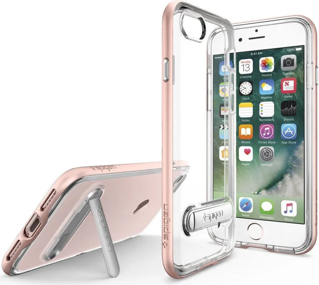 Spigen Crystal Hybrid Hoesje iPhone 7/8 - Roze Goud