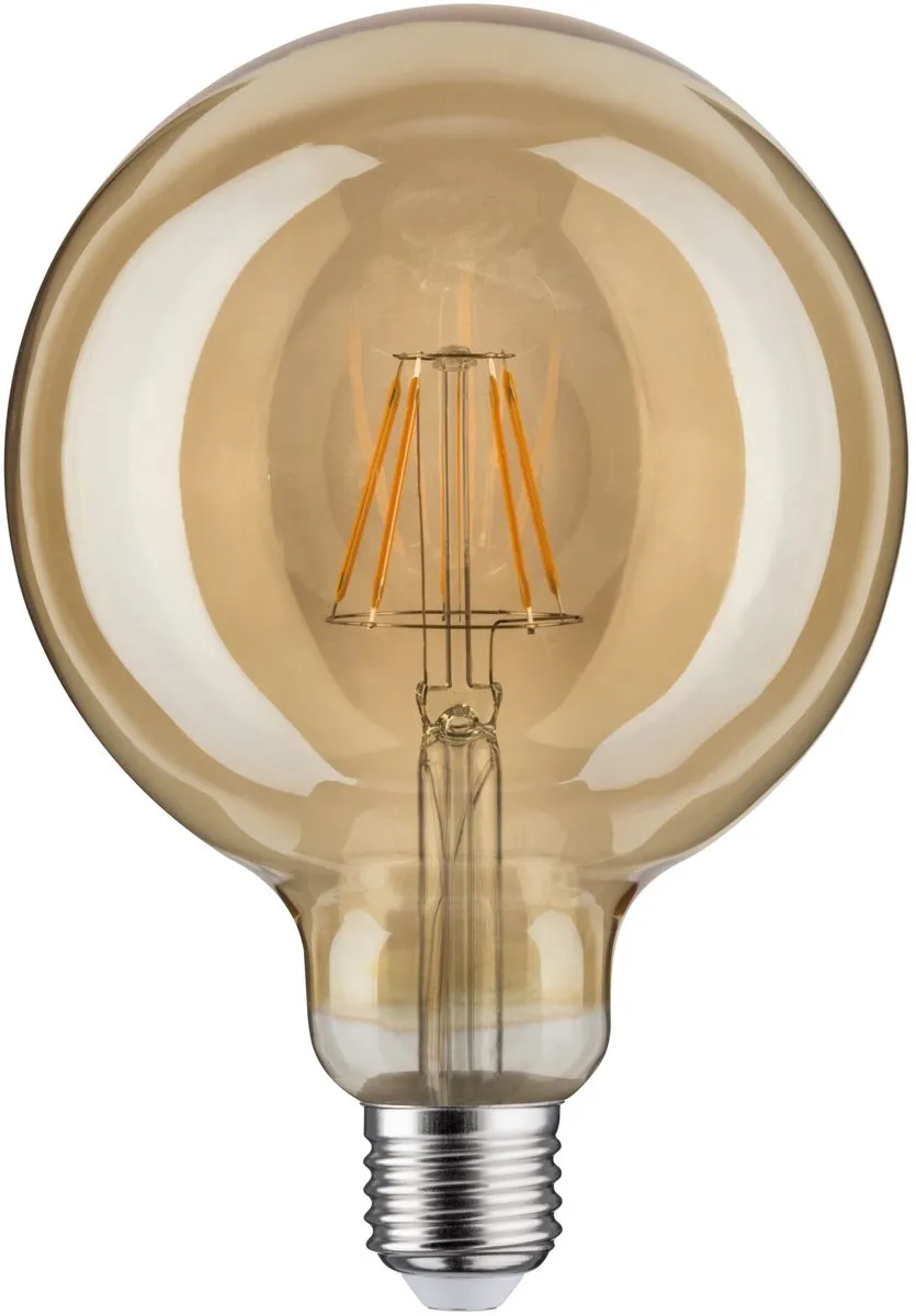 Paulmann 1879 Filament LED Globe G125 E27 6,5W 420lm - Goud