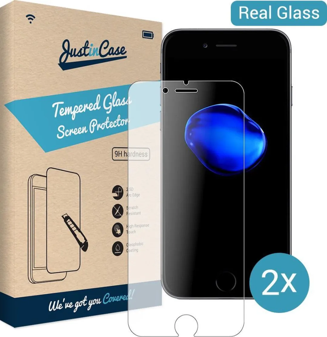 Just in Case Cazy Screenprotector iPhone 7/8