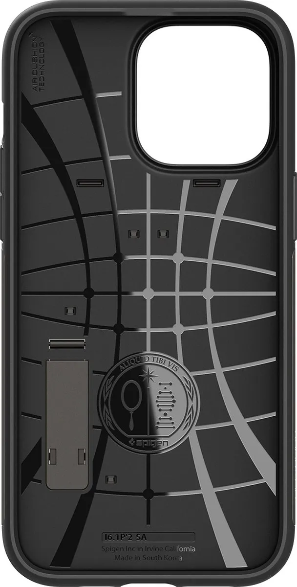 Spigen Slim Armor ACS04645 iPhone 14 Pro Max Hoesje - Gunmetal