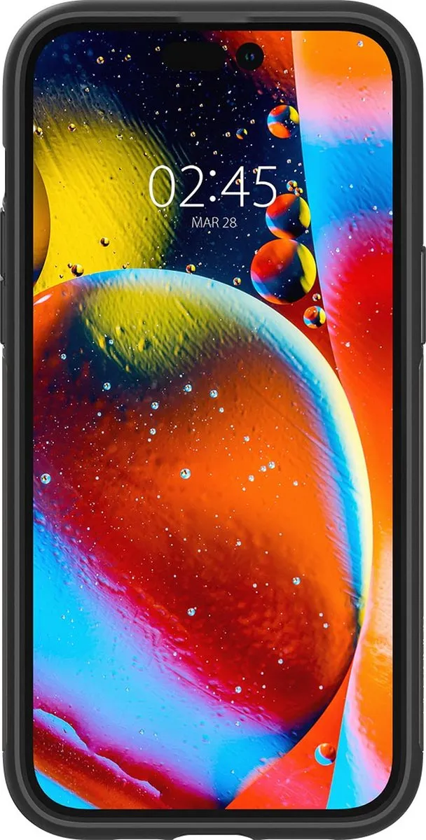 Spigen Slim Armor ACS04645 iPhone 14 Pro Max Hoesje - Gunmetal