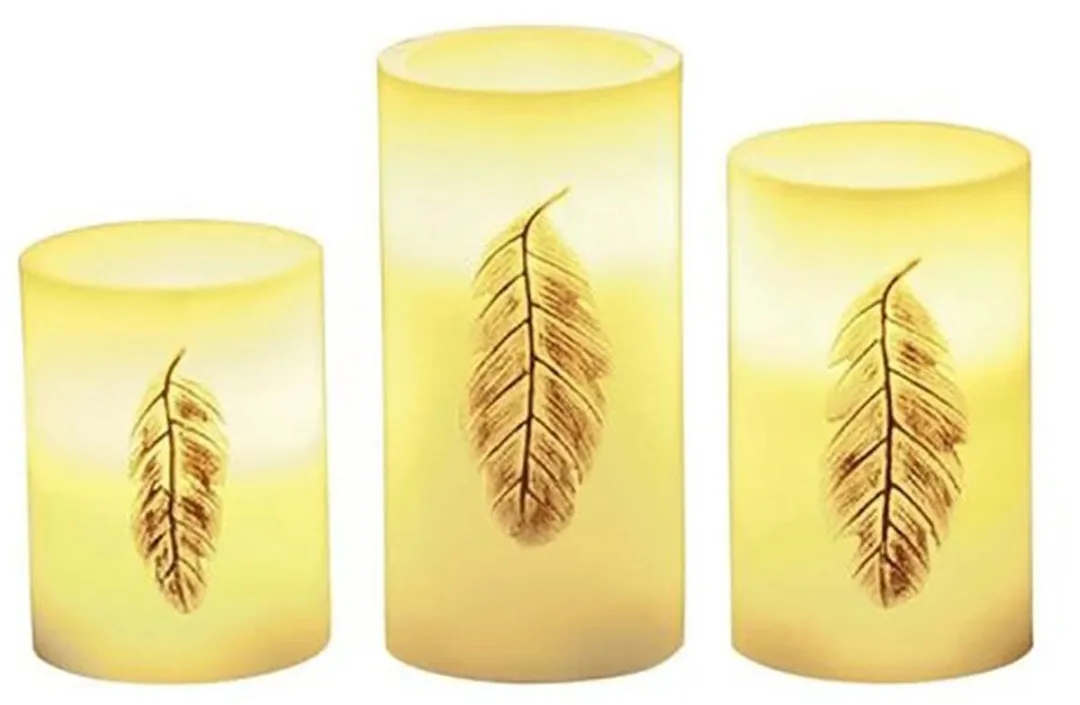 Paulmann Golden Feather LED Wachskaarsen