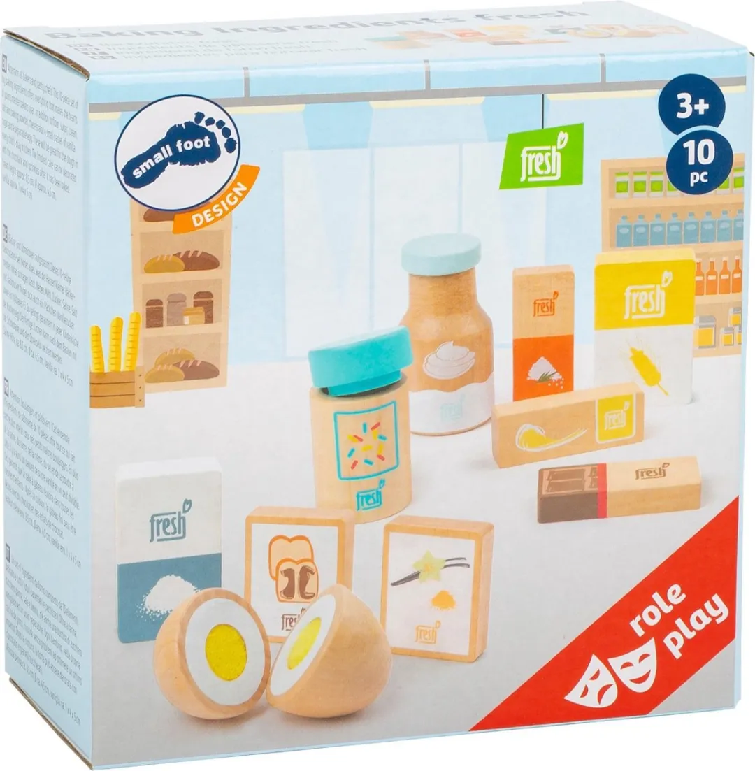 Small Foot Houten Speelgoed Bakbenodigdheden - 10-delig Multicolor - afbeelding 6 van 6