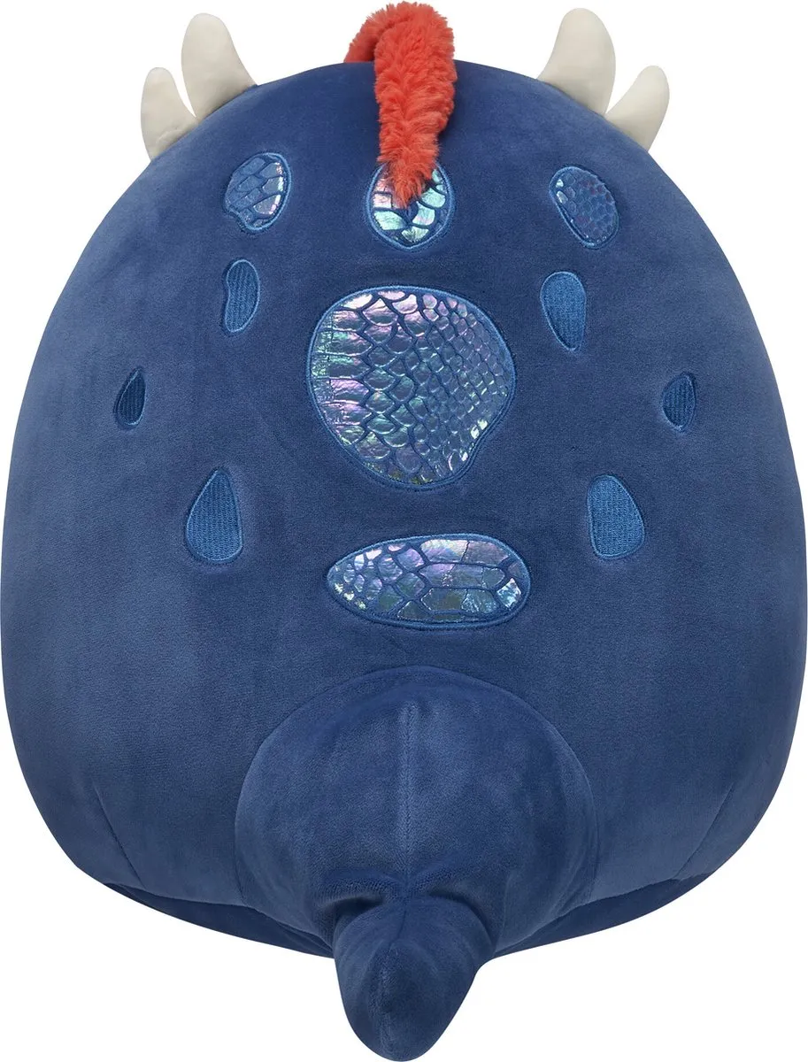 Squishmallows Cian 30cm - Navy Basilisk met Coral Belly