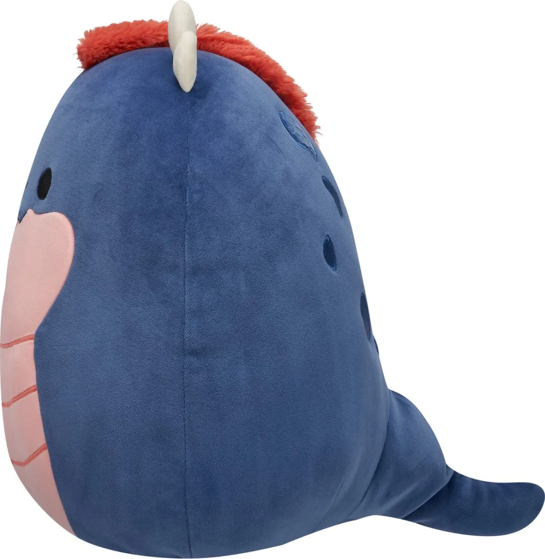 Squishmallows Cian 30cm - Navy Basilisk met Coral Belly