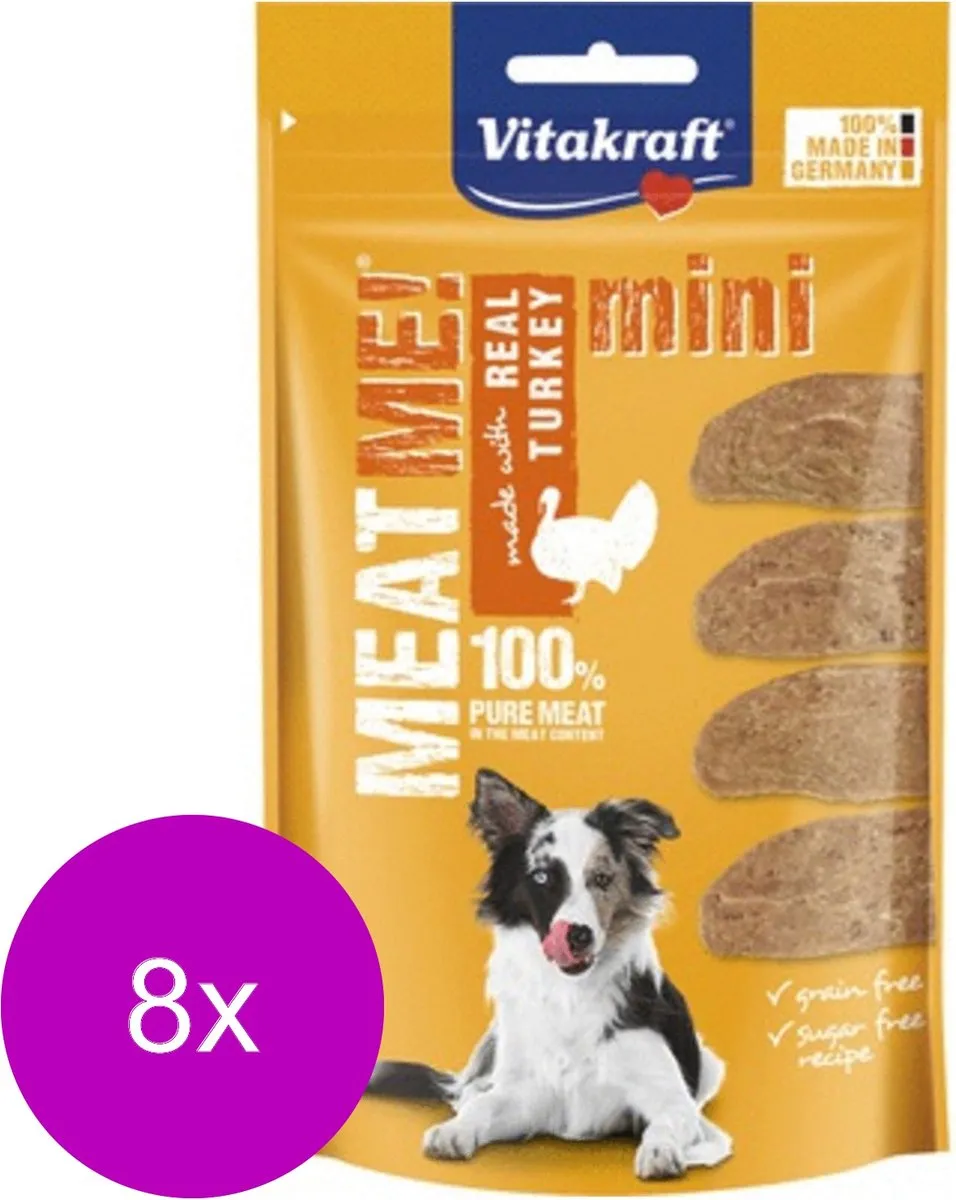 Vitakraft Meat Me! Mini Kalkoen Hondensnacks