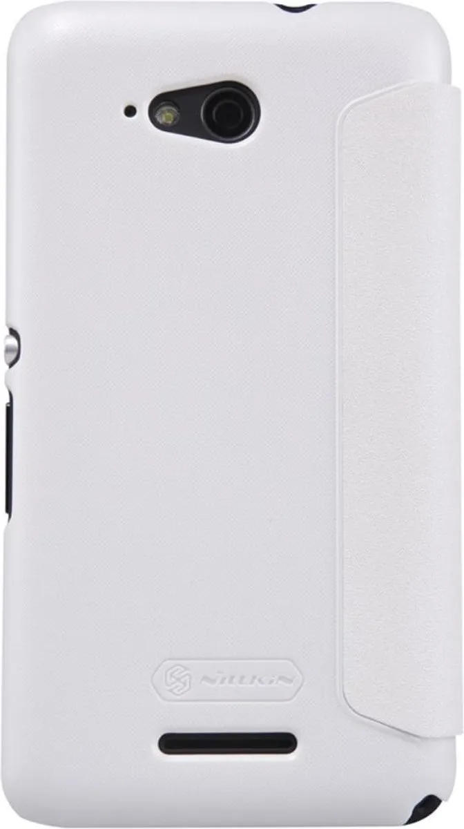 Nillkin Leather Case Sparkle Series Sony Xperia E4g - Wit