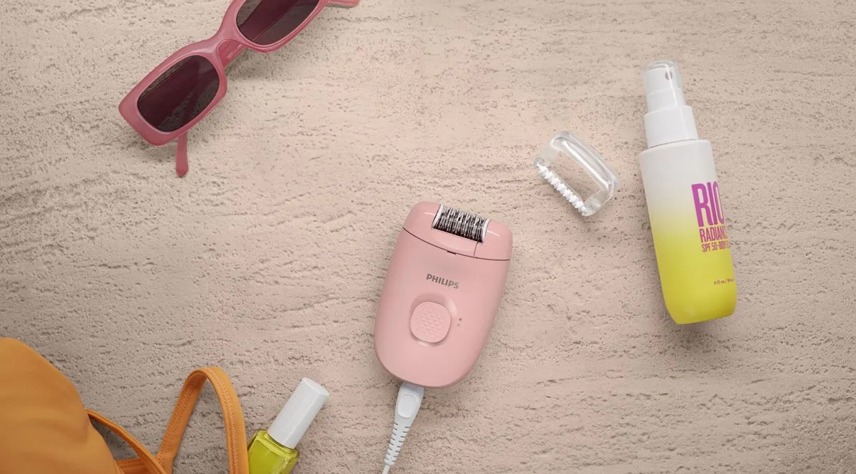 Philips Series 2000 Epilator BRE227/00 - Roze