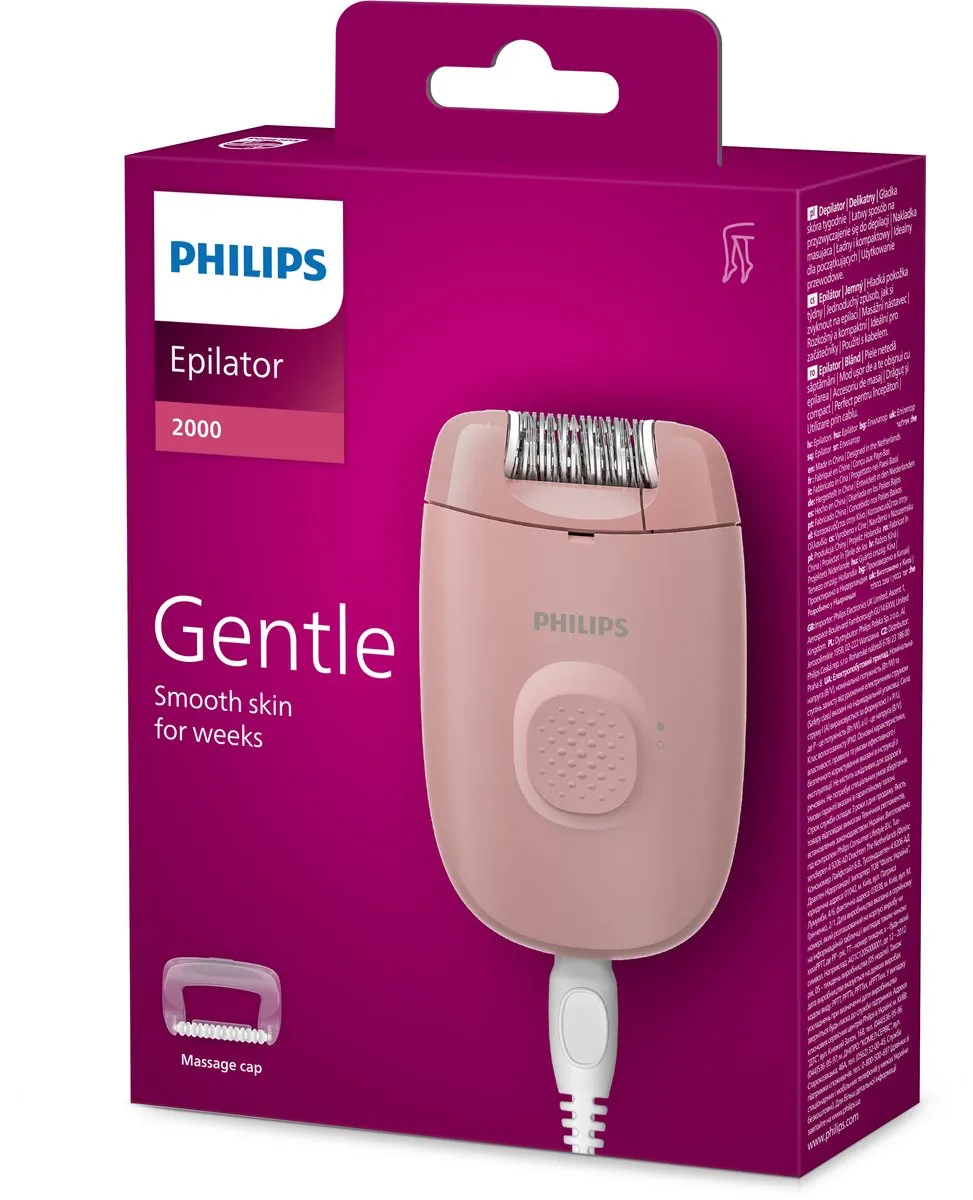 Philips Series 2000 Epilator BRE227/00 - Roze