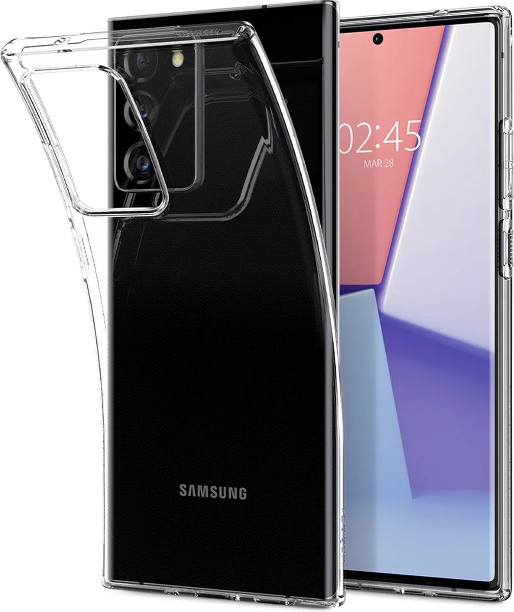 Spigen ACS01389 Liquid Crystal Hoesje - Samsung Galaxy Note20 Ultra - Transparant