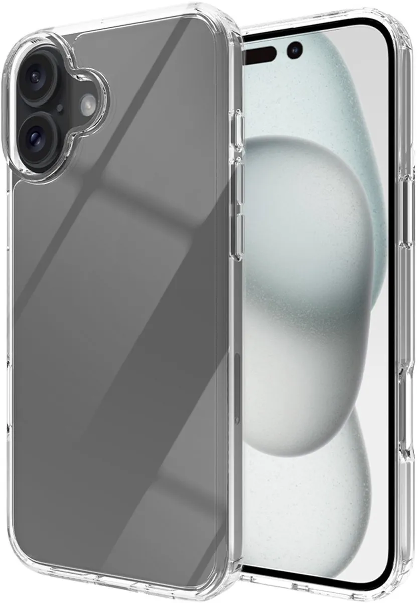 Accezz Xtreme Impact Backcover 2.0 iPhone 16 Plus Hoesje - Transparant