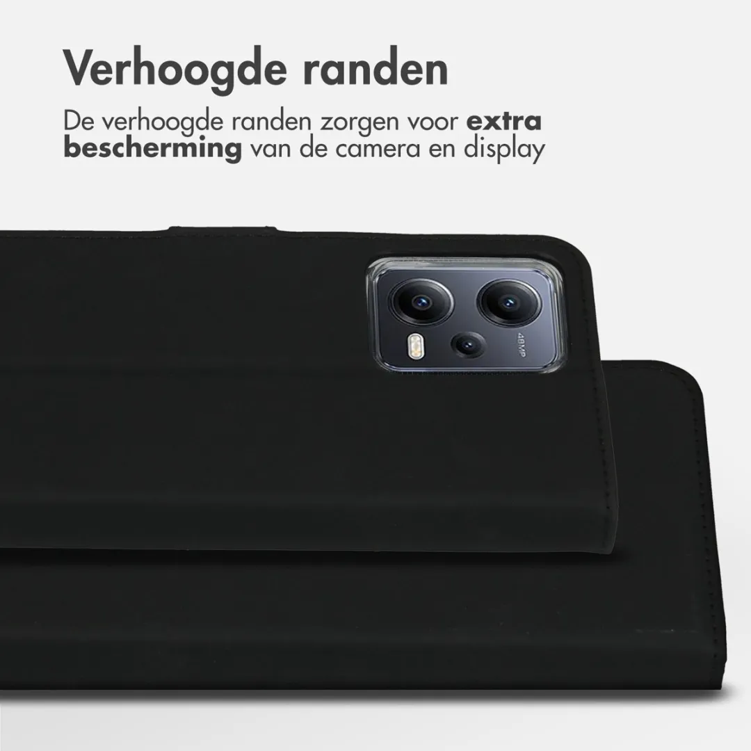 Accezz Hoesje SH00060150 - Xiaomi Redmi Note 12/Poco X5 - 3 Pasjes - Zwart