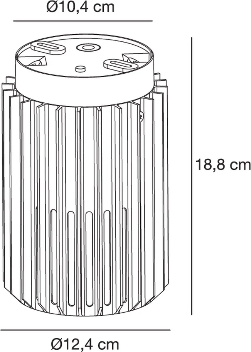 Nordlux Aludra Plafondlamp E27 - Zwart - afbeelding 6 van 6
