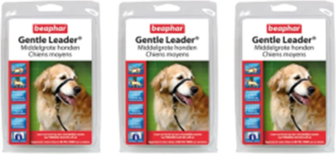 Beaphar Gentle Leader Medium Hoofdhalsband