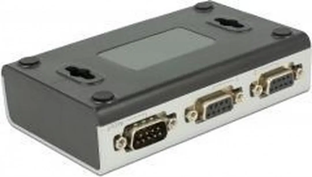 Delock 87729 Seriële Switch RS-232/RS-422/RS-485 - 2 Poorten