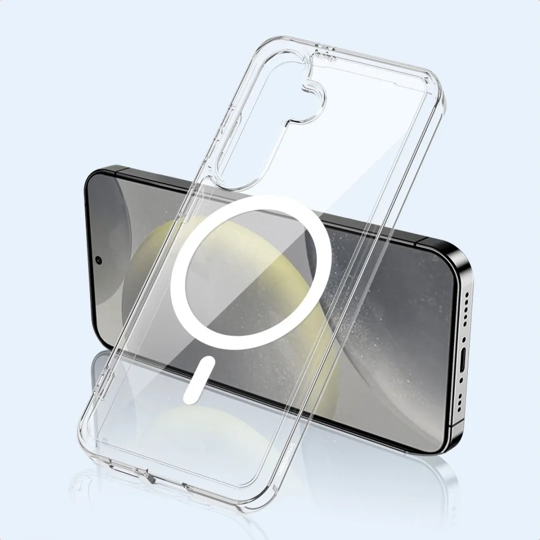Imoshion Hoesje Samsung Galaxy S24 - Magnetische Ring - Transparant