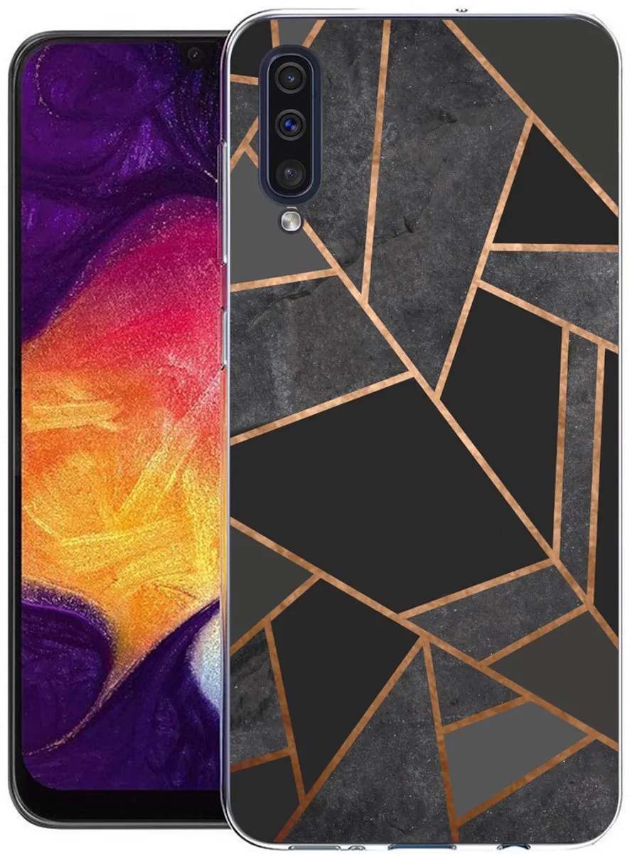 Imoshion Hoesje Samsung Galaxy A30s/A50 - Black Graphic