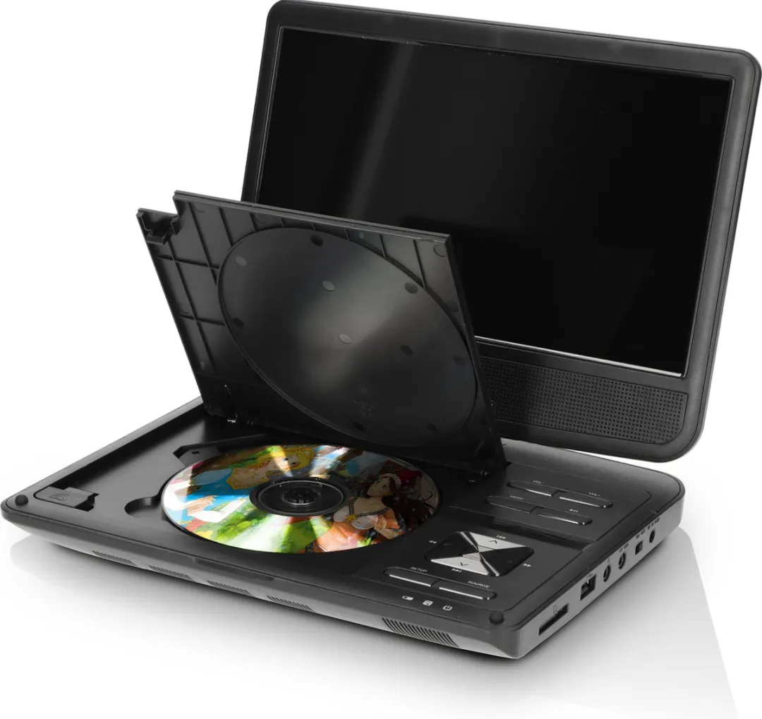 Lenco DVP-1046BK Draagbare DVD Speler - 2x 10" Schermen - Zwart