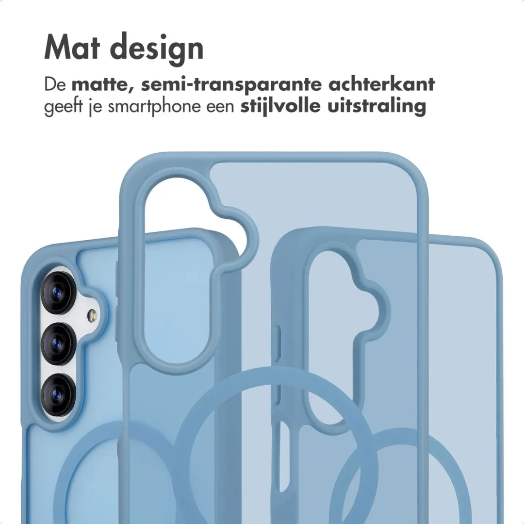 Imoshion Hoesje Samsung Galaxy A16/A17 - Lichtblauw - MagSafe