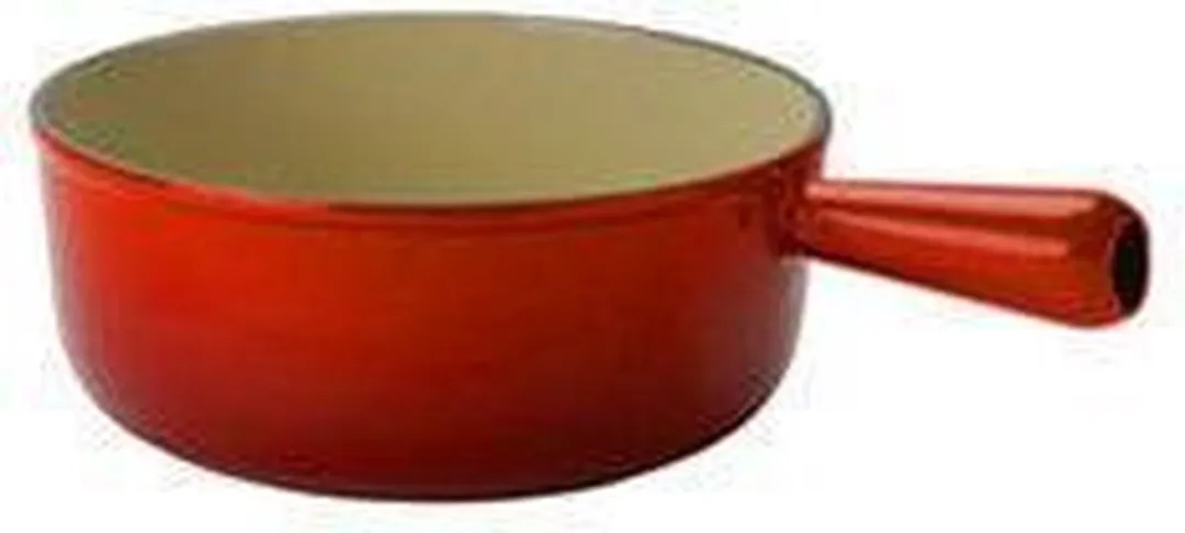 Le Creuset Fonduepan Tradition 24cm - 3.3L - Kersenrood - afbeelding 2 van 2