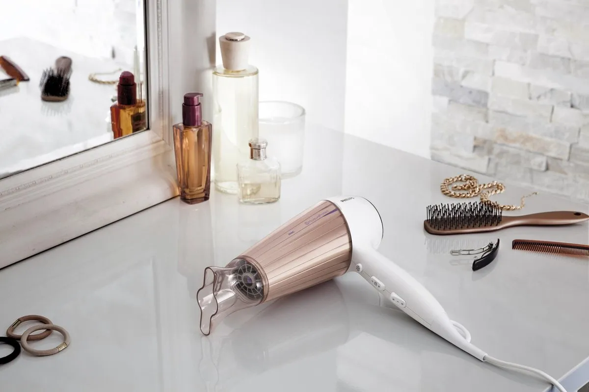 Philips Moisture Protect HP8280/00 Föhn - 2300W - Wit/Roze - afbeelding 6 van 6