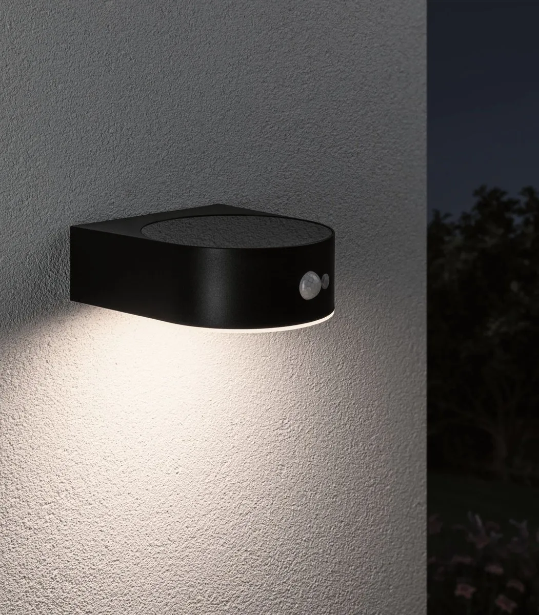 Paulmann Solar LED Wandarmatuur Eileen Bewegingsmelder IP44 3000K