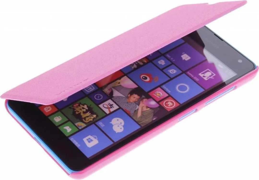 Nillkin Sparkle Hoesje Microsoft Lumia 535 - M53522107403 - Fuchsia