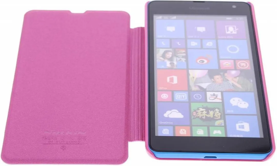 Nillkin Sparkle Hoesje Microsoft Lumia 535 - M53522107403 - Fuchsia