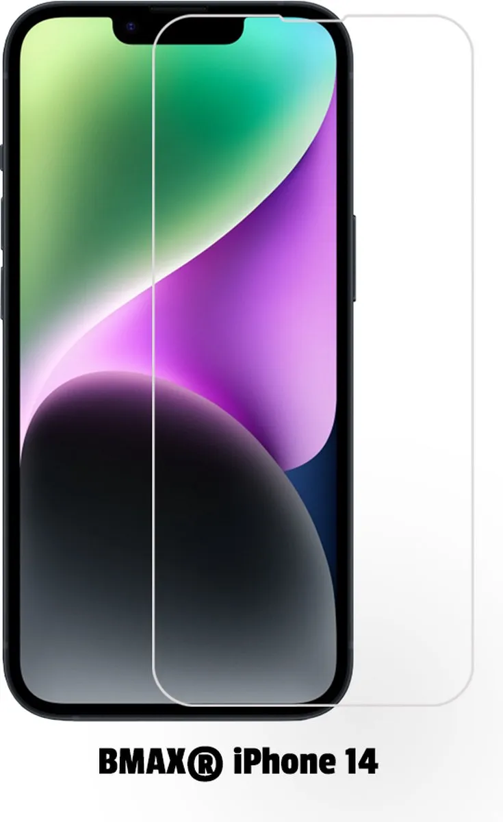 BMAX iPhone 14 Screenprotector 2 Stuks - Glas