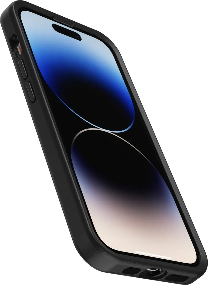 OtterBox Symmetry Plus Hoesje iPhone 14 Pro - Zwart - 77-89043 - afbeelding 6 van 6