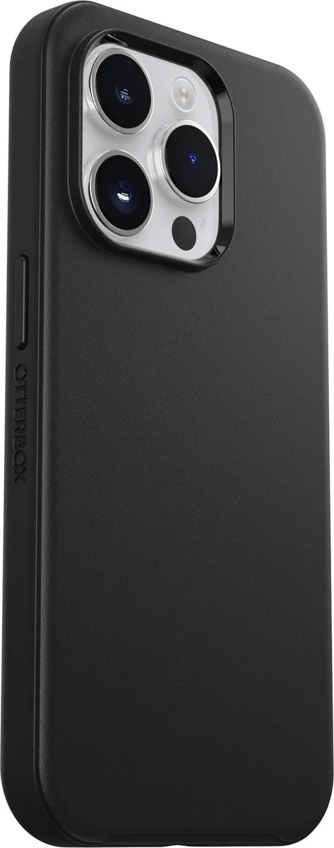 OtterBox Symmetry Plus Hoesje iPhone 14 Pro - Zwart - 77-89043 - afbeelding 5 van 6