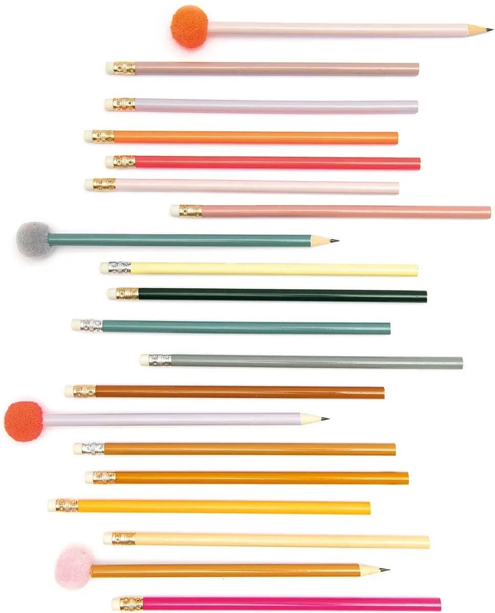 Rico Design Paper Poetry Tekenpotloden - 4 Stuks