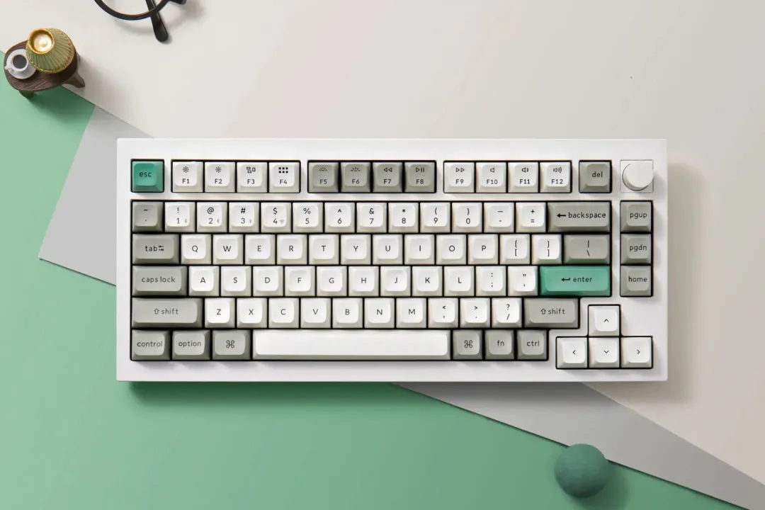 Keychron Q1 Max QMK/VIA Gaming Toetsenbord - Wit