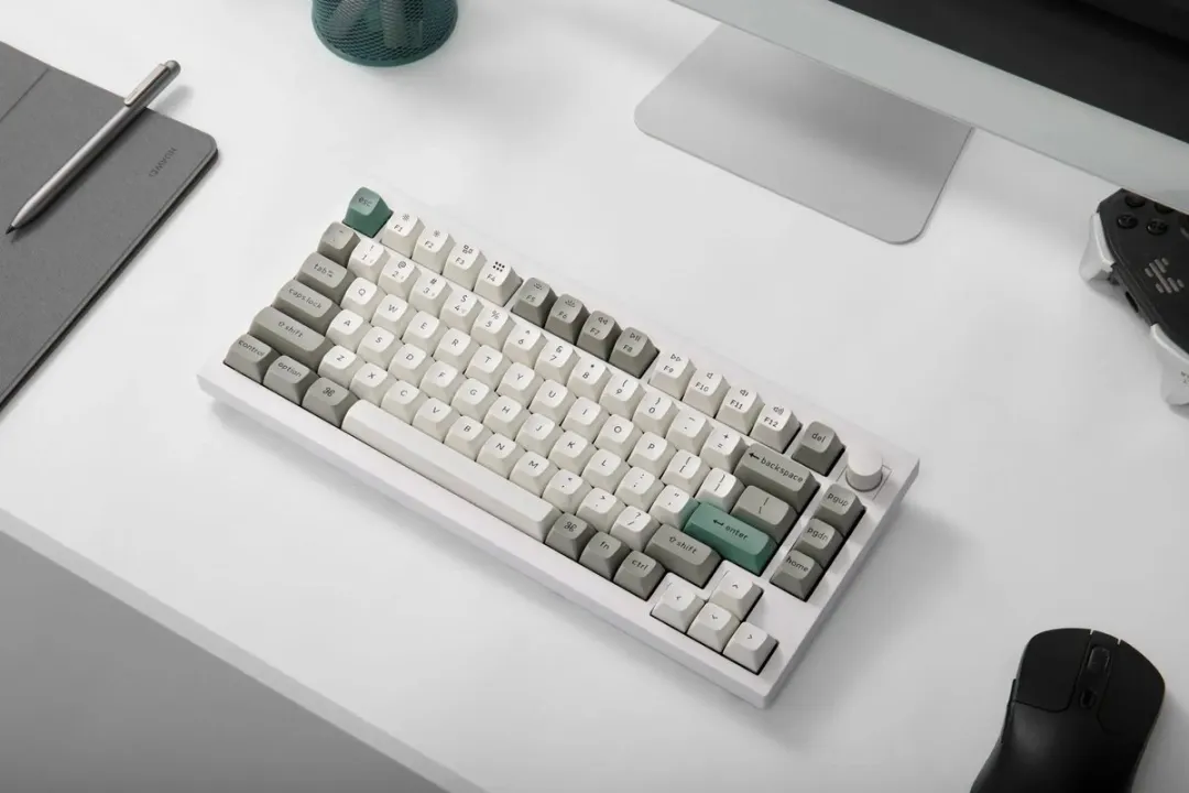 Keychron Q1 Max QMK/VIA Gaming Toetsenbord - Wit