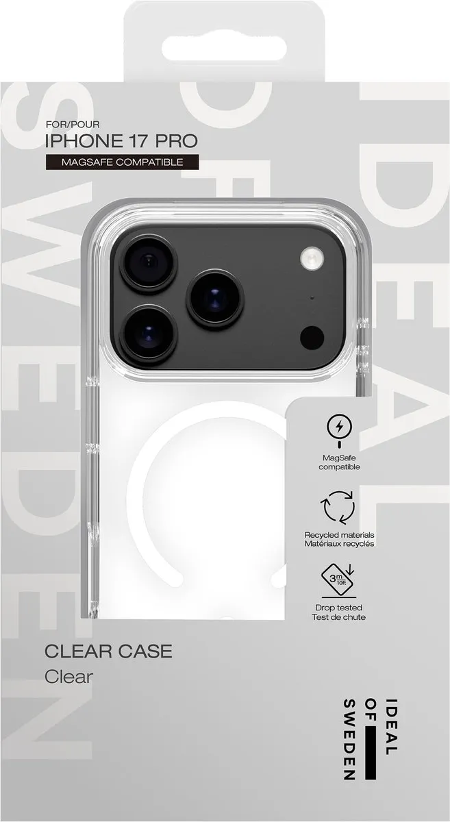 iDeal of Sweden Clear Case iPhone 17 Pro - MagSafe - Transparant