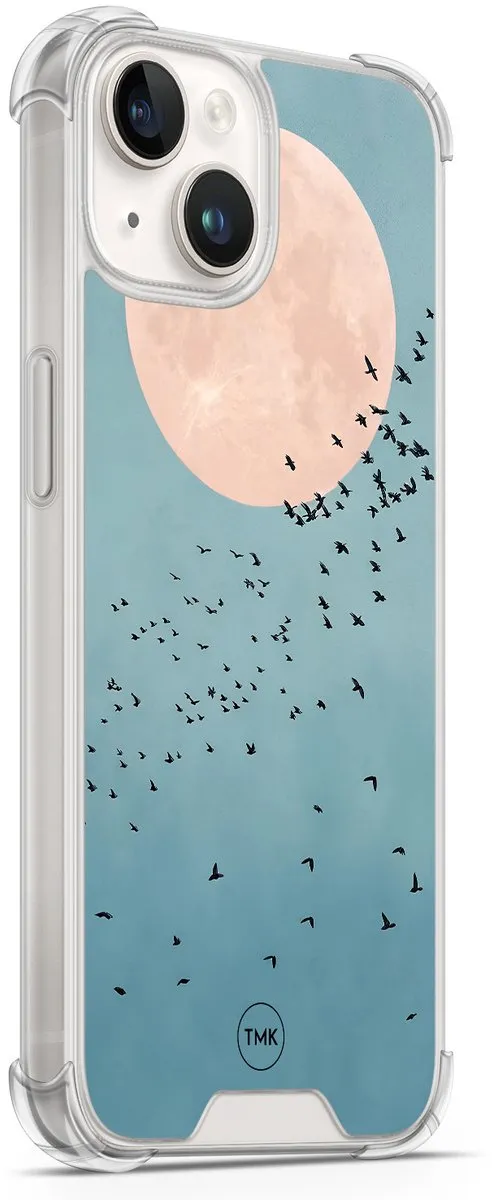 Casevibes iPhone 14 Shockproof Hoesje - Blauw - A/i14/S/014