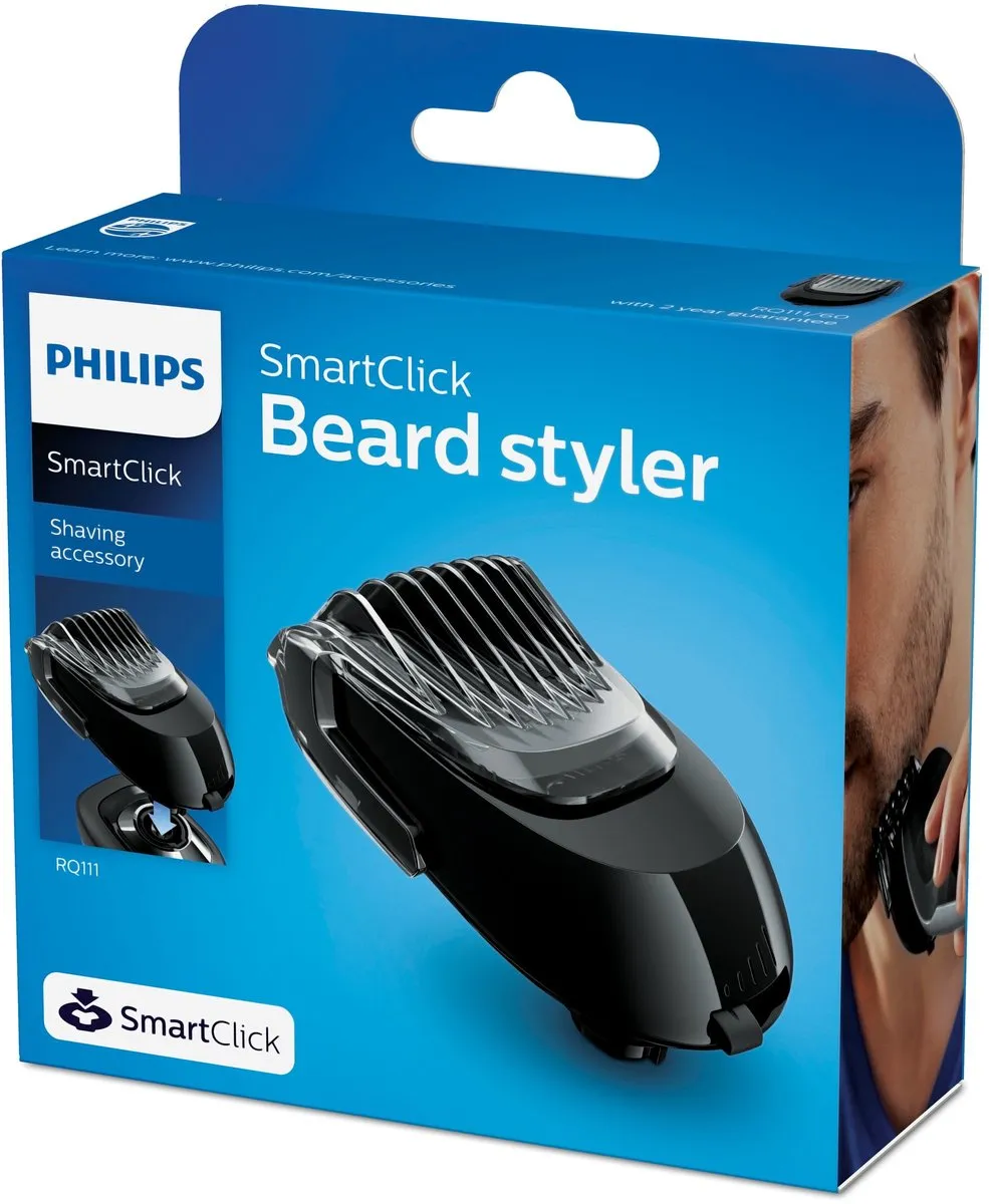 Philips SmartClick RQ111/60 Scheerunit - Zwart