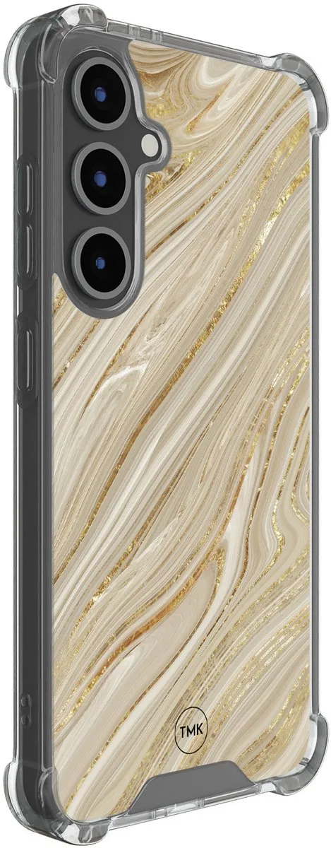 Casevibes S/S25FE/S/019 Hoesje Samsung Galaxy S25 FE - Goud