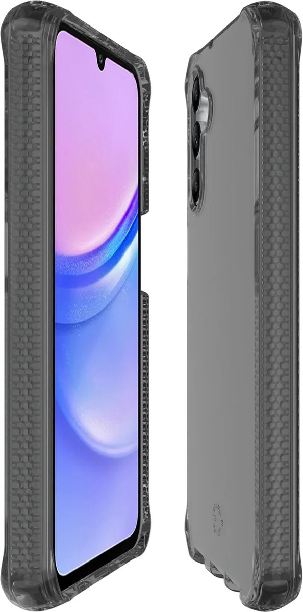 ITSKINS Spectrum R Clear Samsung Galaxy A15 Hoesje - Zwart