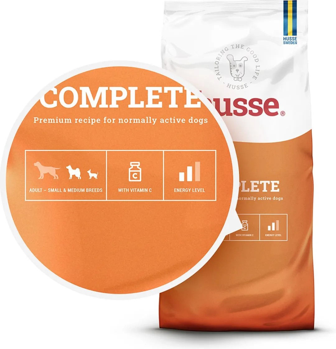 Husse Essential Complete Hondenbrokken 15kg