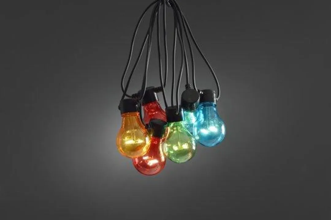 Konstsmide 2378 Snoerverlichting 10L - 24V IP44 - 450cm - Multicolor