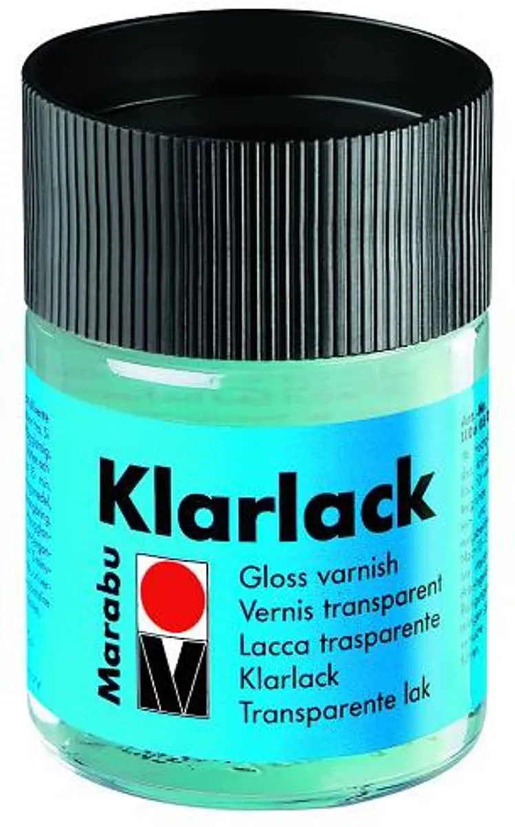 Marabu Glanzende Lak Oplosmiddel - Transparant